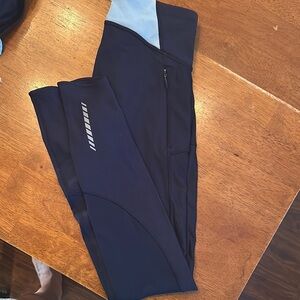 Under Armour Blue Leggings Sleek Design
